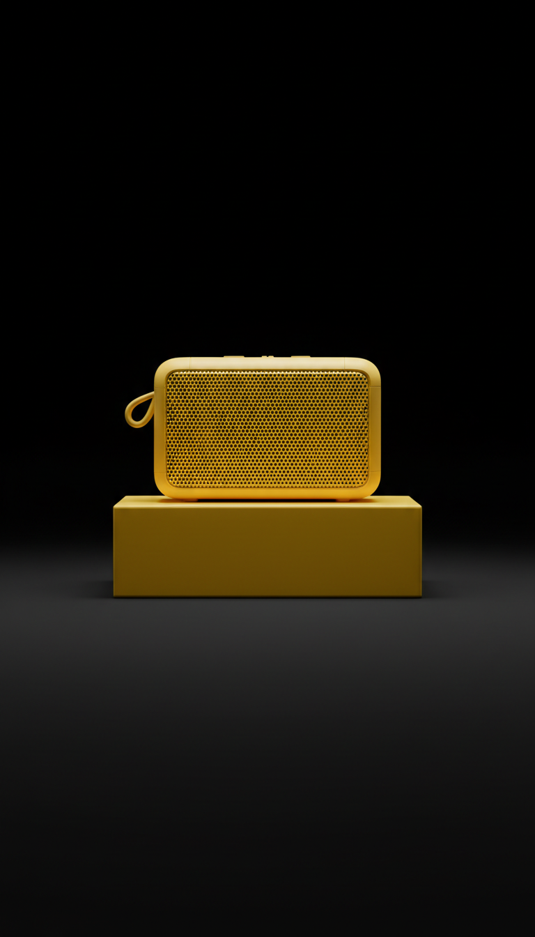 Portable Mini-Lautsprecher Signal Yellow