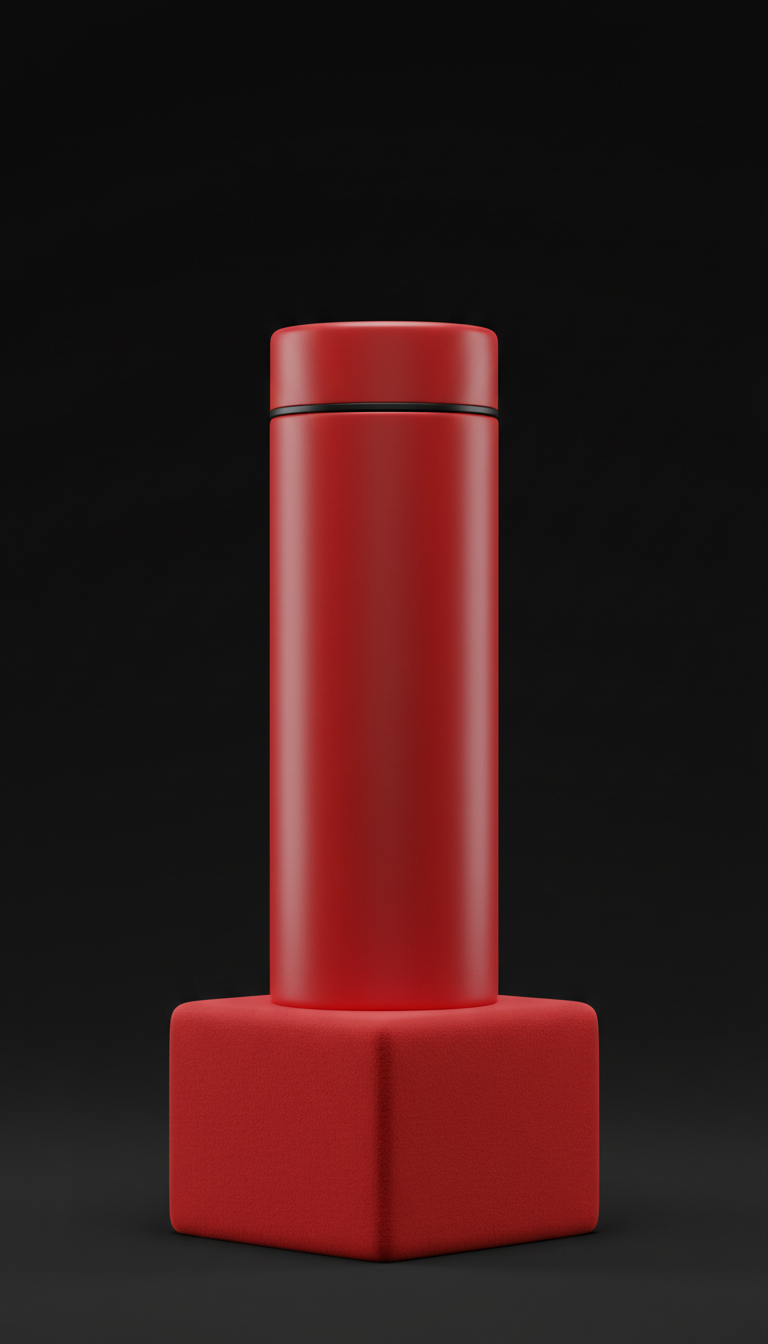 Smart-Wasserflasche Flash Red