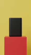 Kompakte Powerbank Jet Black
